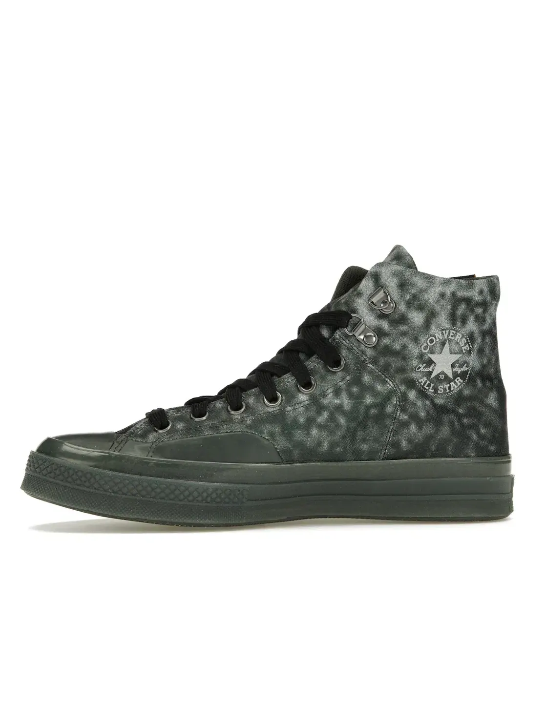 Мужские кроссовки повседневные Converse Chuck Taylor All Star 70 Hi Marquis — изображение 4 из 5, черный/серый