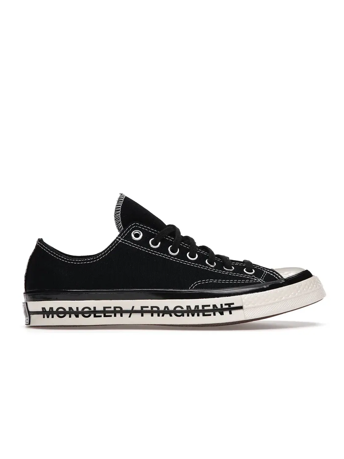Мужские кеды Converse Chuck Taylor All Star 70 Hi Moncler — изображение 1 из 5, черный/черный