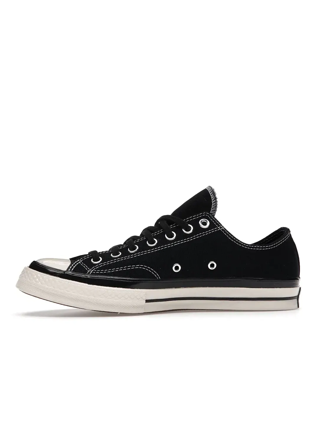 Мужские кеды Converse Chuck Taylor All Star 70 Hi Moncler — изображение 4 из 5, черный/черный