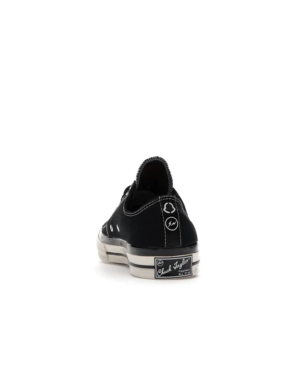 Мужские кеды Converse Chuck Taylor All Star 70 Hi Moncler — изображение 5 из 5, черный/черный
