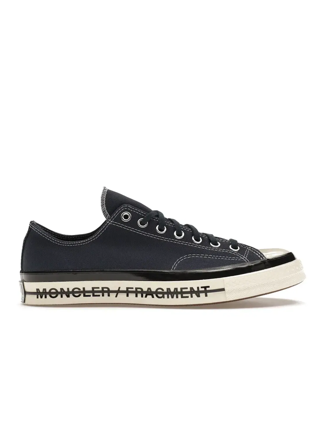 Мужские кроссовки с высоким верхом Converse Chuck Taylor All Star 70 Hi Moncler Fragment — изображение 1 из 5, синий//черный