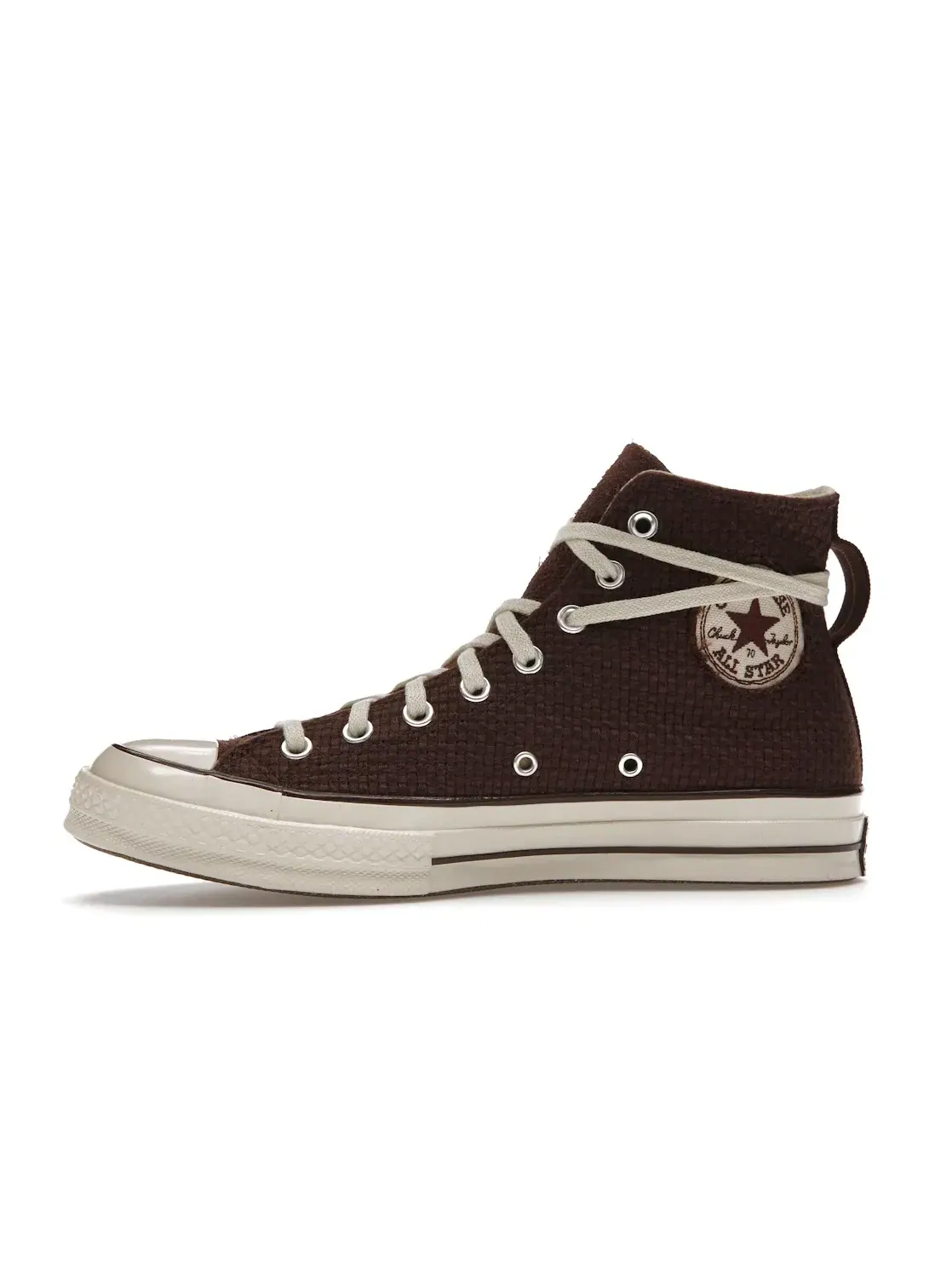 Унисекс кроссовки высокие с принтом Converse Chuck Taylor All Star 70 Hi Notre, Deep Mohagany/Wood Ash — изображение 4 из 5