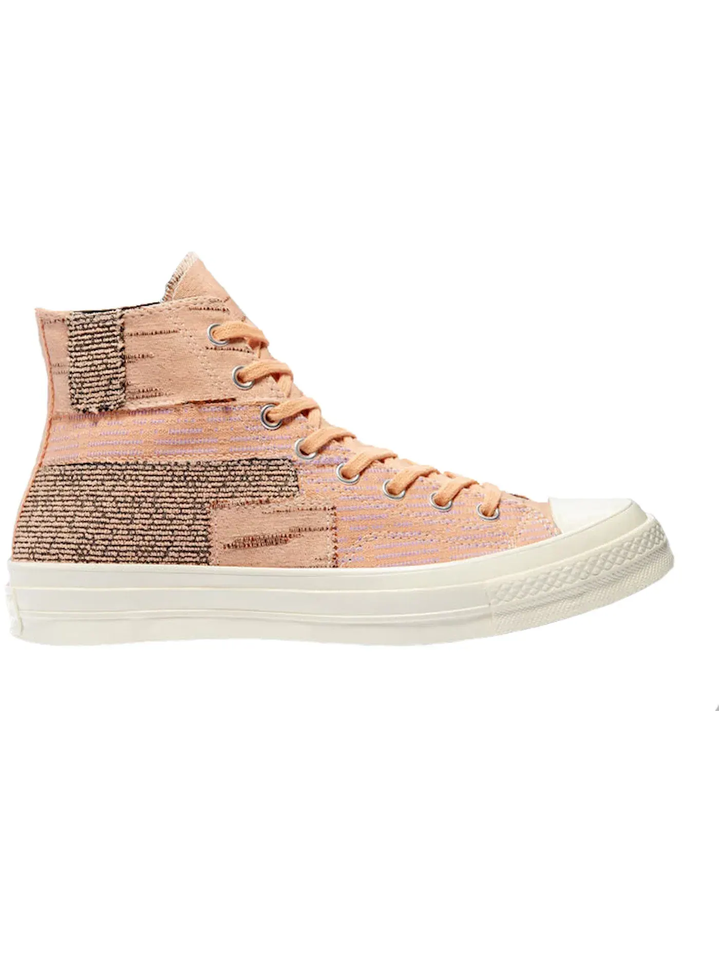 Мужские кеды с принтом Converse Chuck Taylor All Star 70 Hi, Peach/Sheer Lilac/Egret — изображение 1 из 2