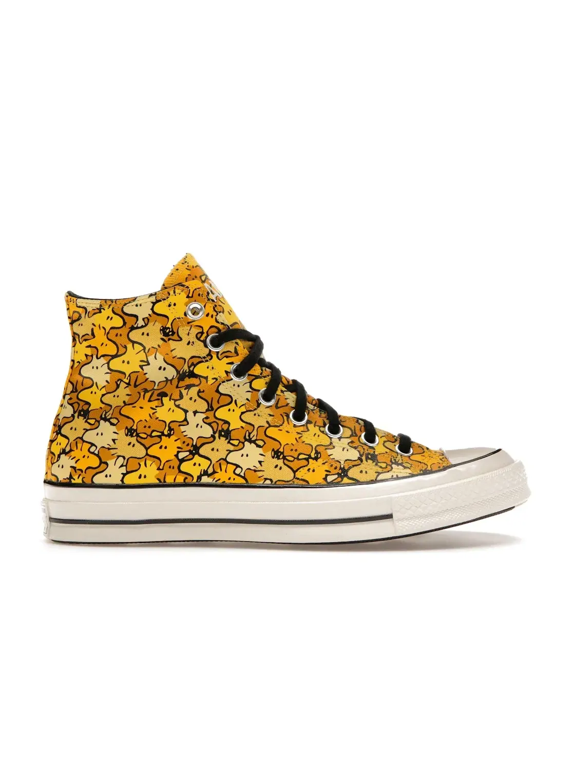 Унисекс кеды высокие с принтом Converse Chuck Taylor All Star 70 Hi — изображение 1 из 5, желтый/золотистый