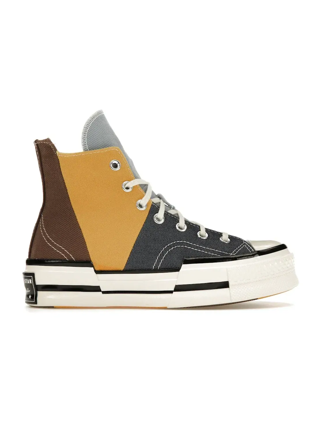 Унисекс кроссовки высокие с принтом Converse Chuck Taylor All Star 70 Hi Plus, Squirrel Chocolate — изображение 1 из 5