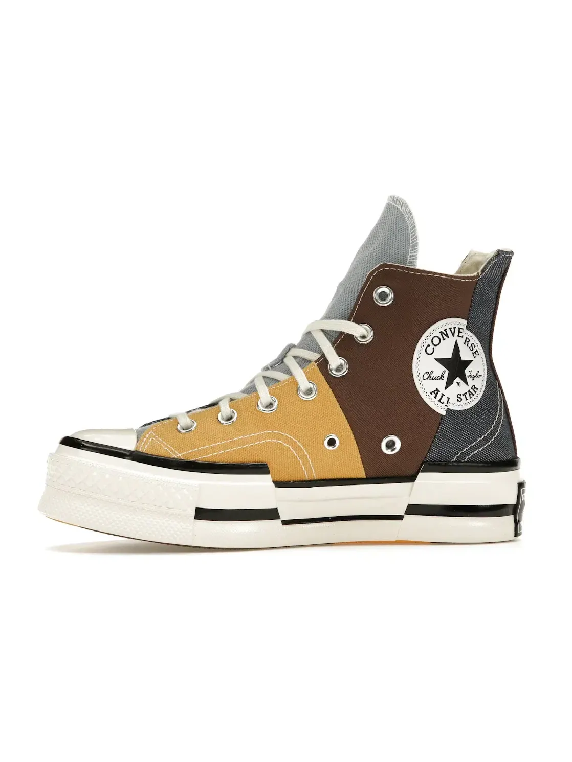 Унисекс кроссовки высокие с принтом Converse Chuck Taylor All Star 70 Hi Plus, Squirrel Chocolate — изображение 4 из 5