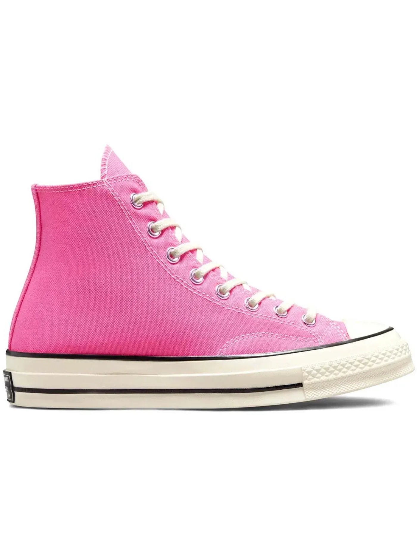 Женские кроссовки из переработанного хлопка Converse Chuck Taylor All Star 70 Hi — изображение 1 из 2, розовый