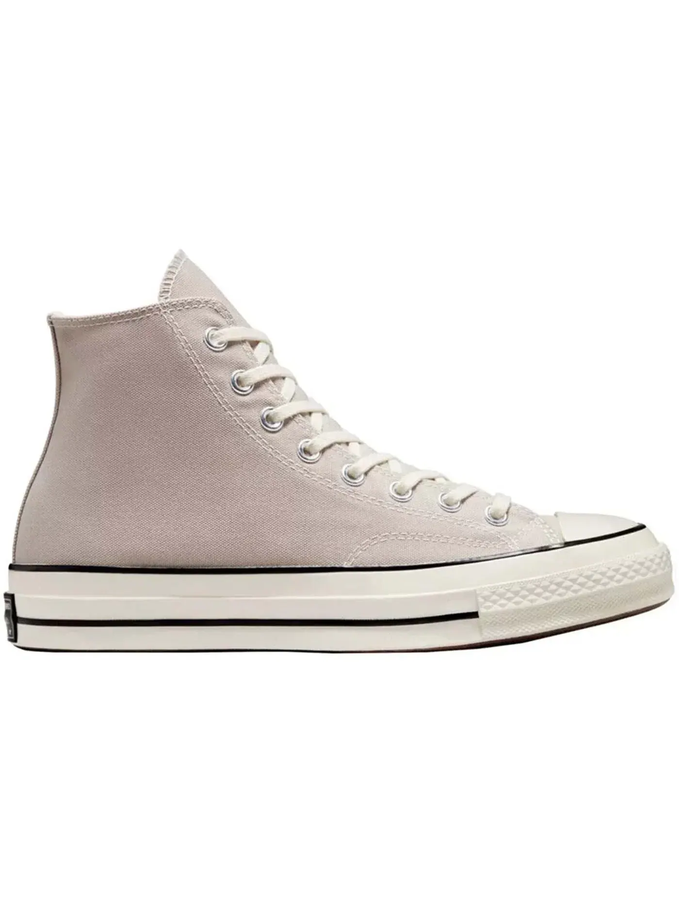 Унисекс кроссовки с высоким верхом Converse Chuck Taylor All Star 70 Hi Recycled Canvas Papyrus — изображение 1 из 2, черный