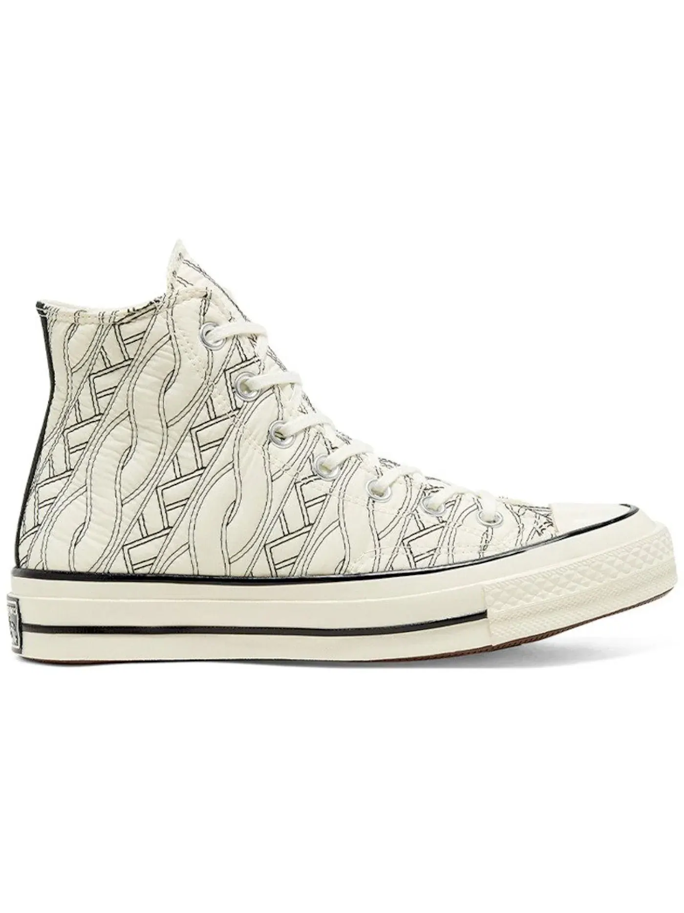 Женские кроссовки с высоким берцем Converse Chuck Taylor All Star 70 Hi — изображение 1 из 2, черный