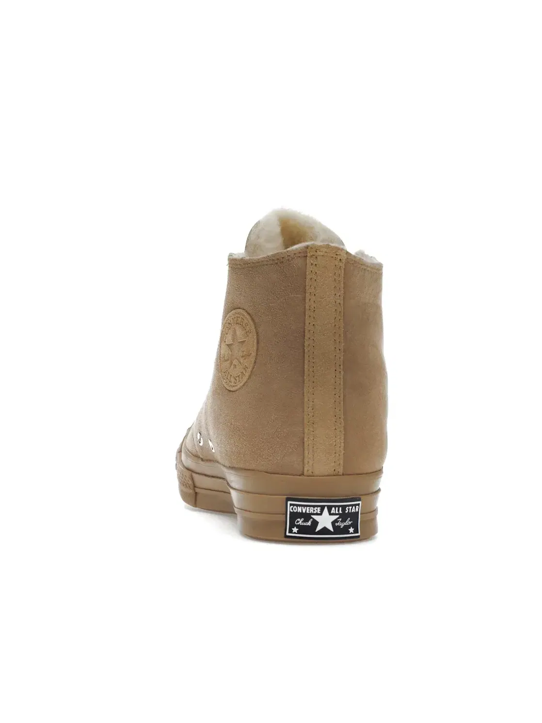 Мужские кеды с мехом Converse Chuck Taylor All Star 70 Hi — изображение 5 из 5, коричневый