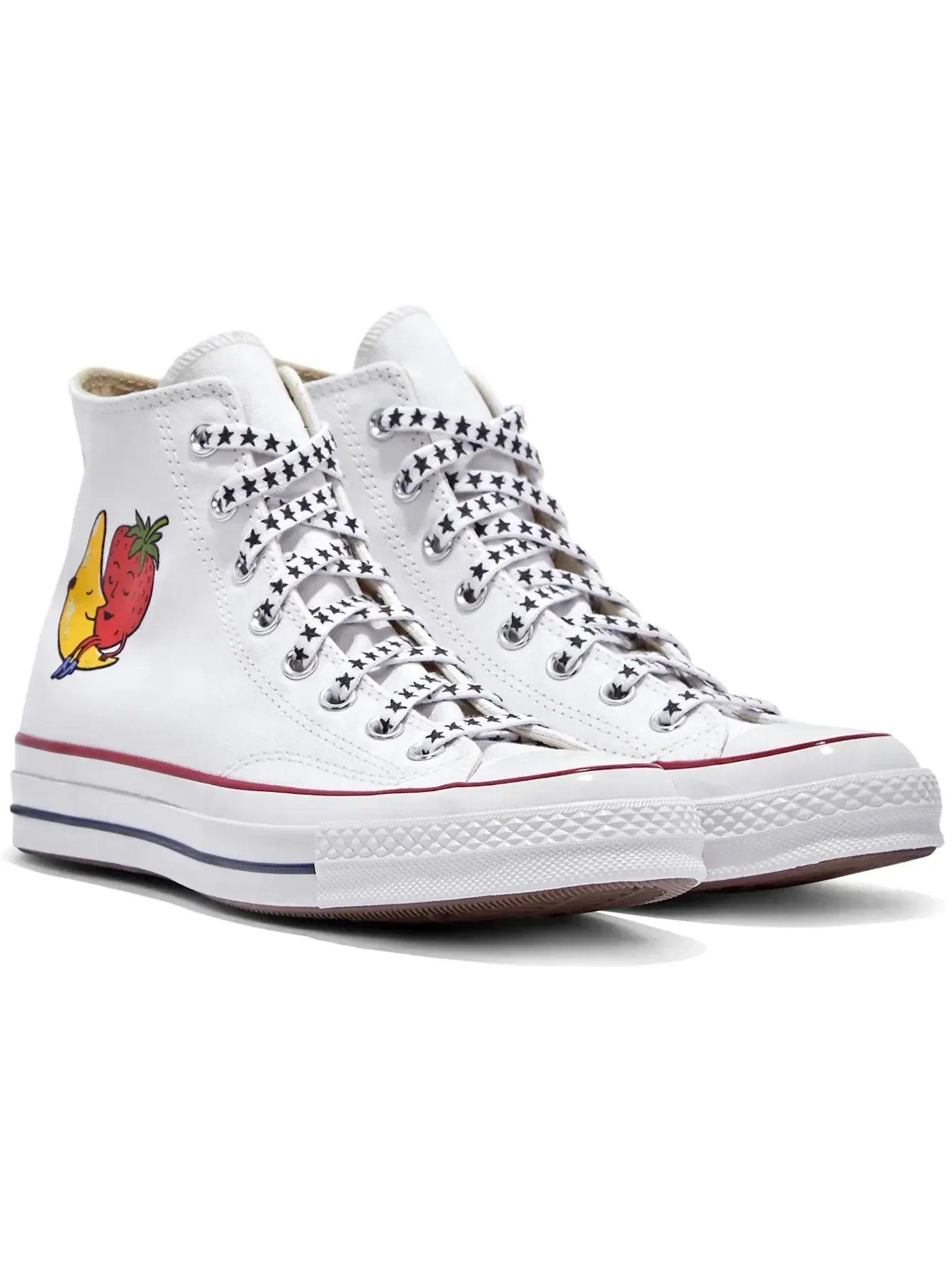 Мужские кроссовки с принтом Converse Chuck Taylor All Star 70 Hi — изображение 3 из 5, белый/мульти/белый