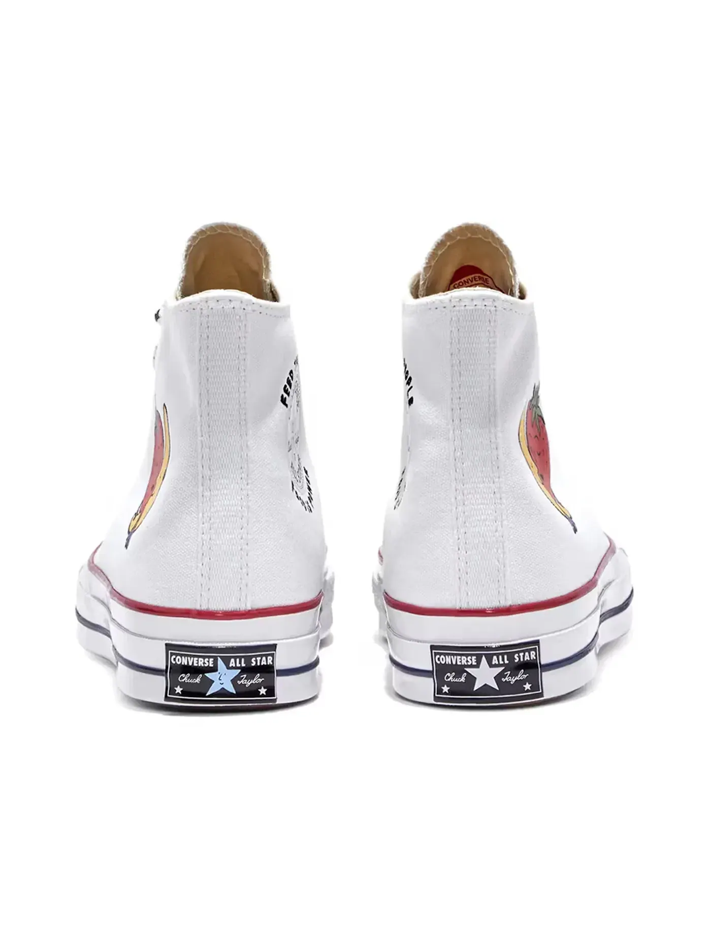 Мужские кроссовки с принтом Converse Chuck Taylor All Star 70 Hi — изображение 5 из 5, белый/мульти/белый