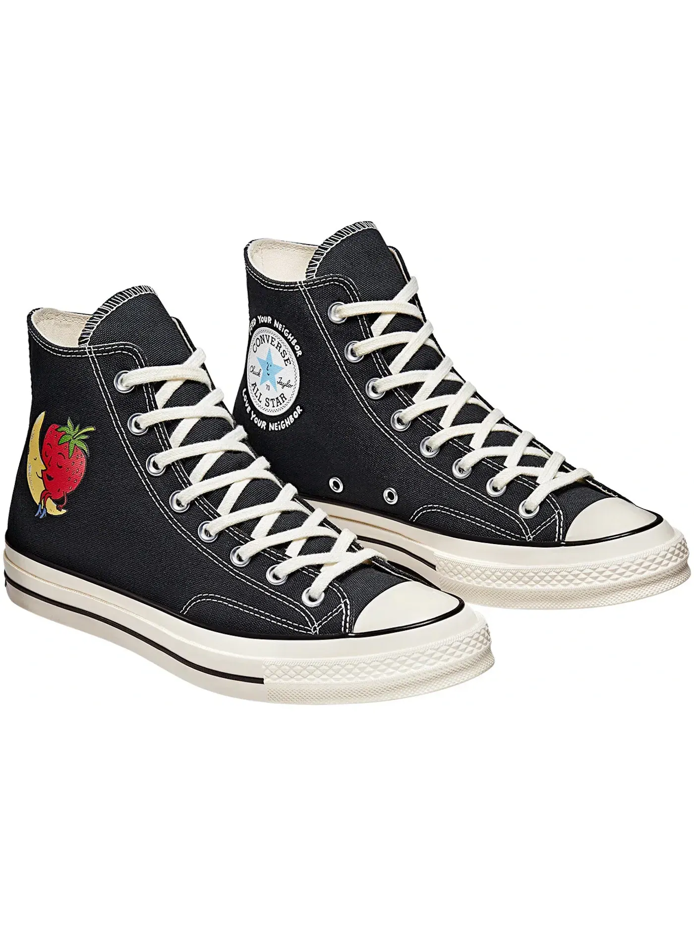 Кеды для взрослых с высоким берцем Converse Chuck Taylor All Star 70 Hi Converse — изображение 3 из 3, черный/мульти