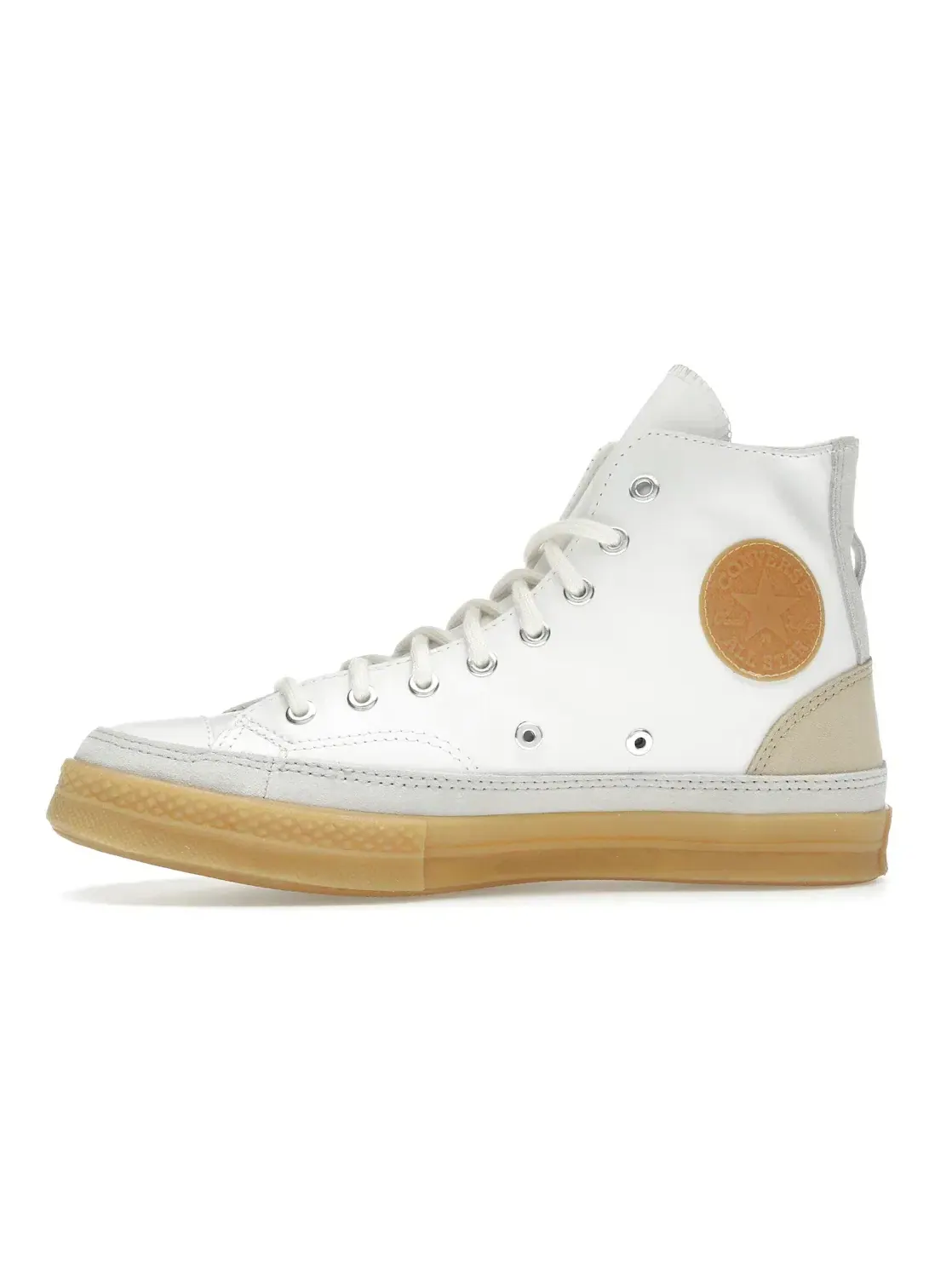 Мужские кроссовки высокие Converse Chuck Taylor All Star 70 Hi — изображение 4 из 5, белый//бледный