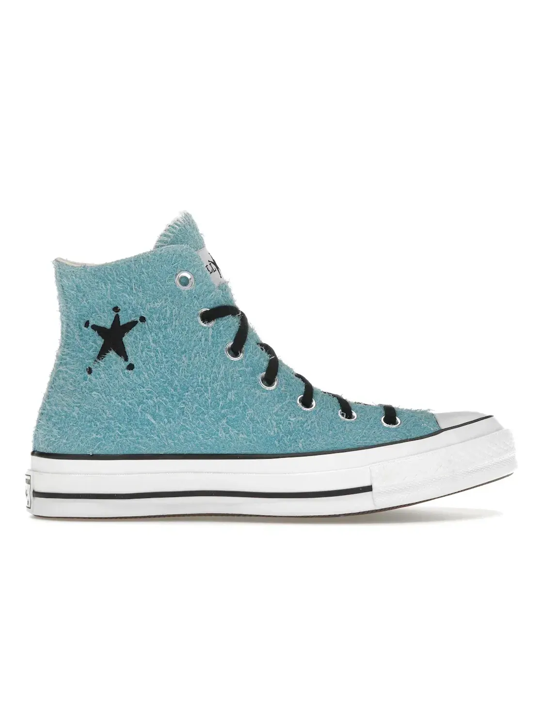 Мужские кроссовки Lifestyle Stussy Converse Chuck Taylor All Star 70 Hi — изображение 1 из 5, синий//черный