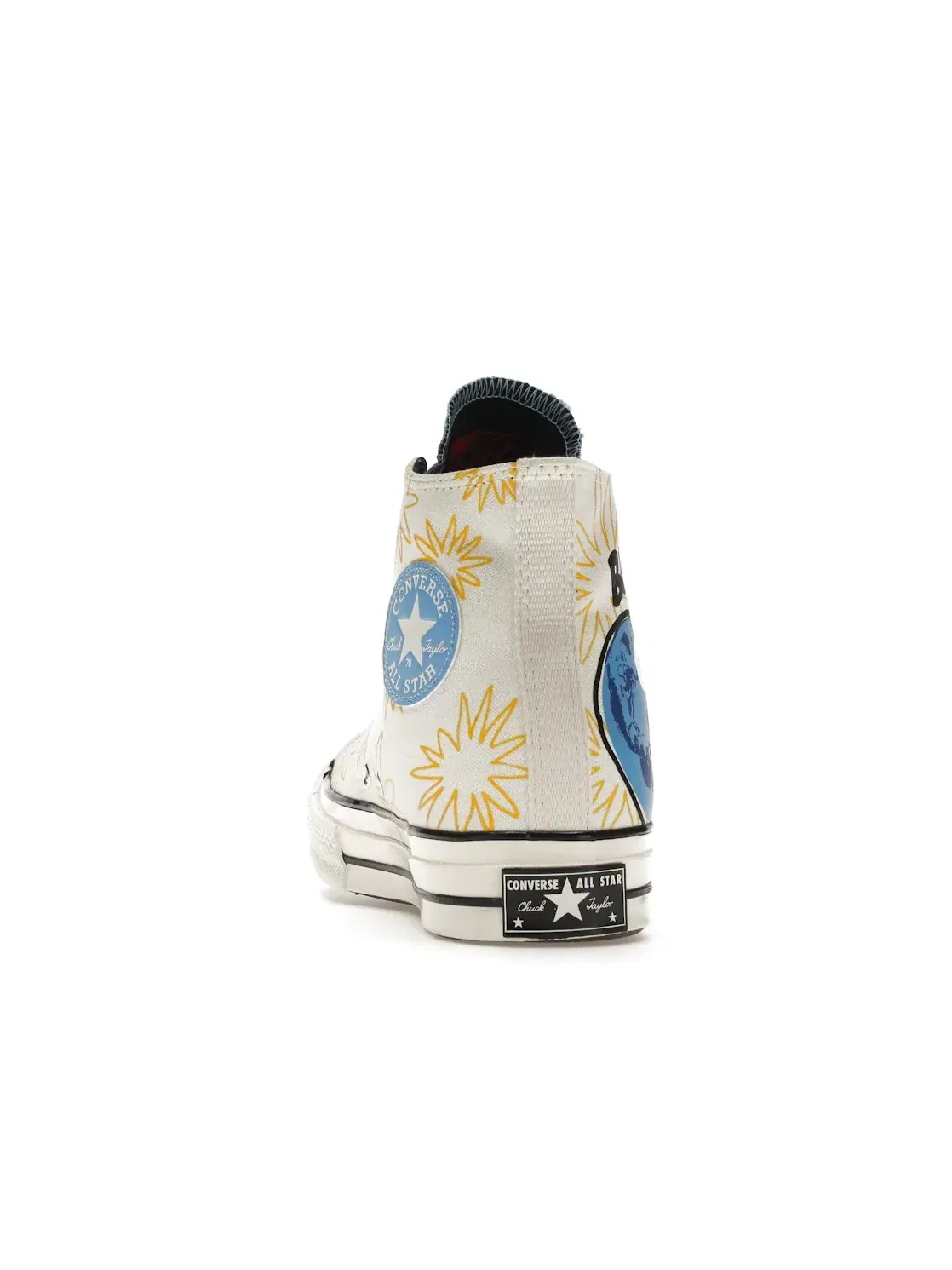 Кеды Lifestyle Converse Chuck Taylor All Star 70 Hi Sunny Floral Be Nice — изображение 5 из 5, синий