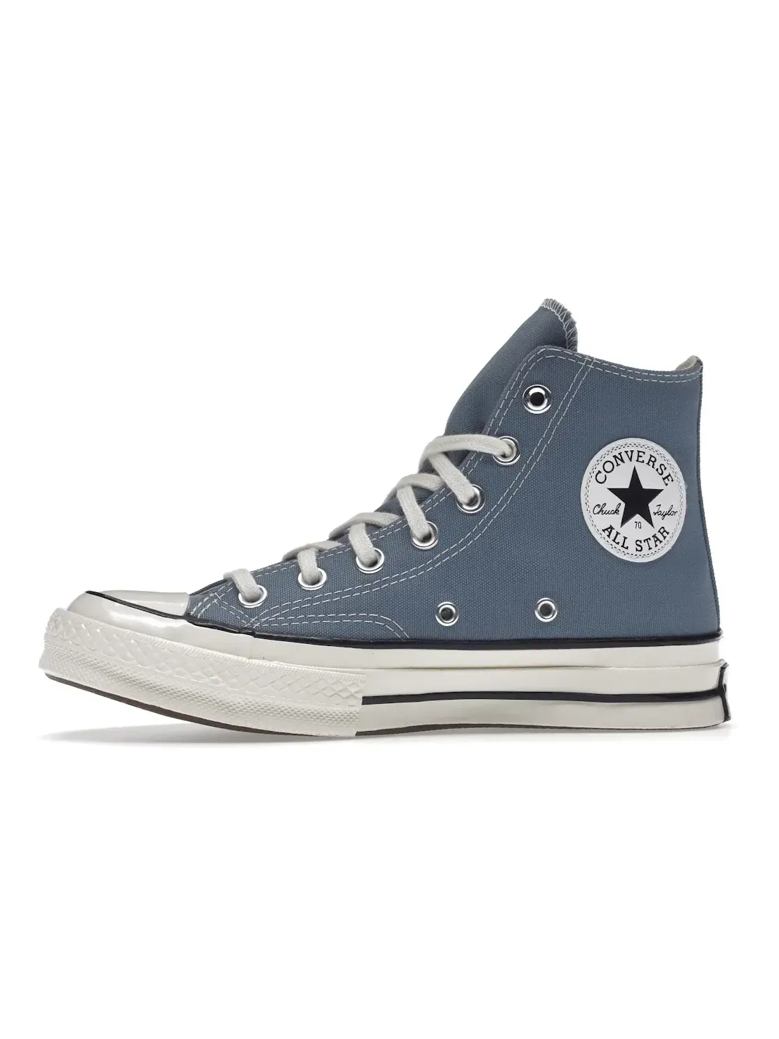 Унисекс-кроссовки из переработанного хлопка Converse Chuck Taylor All Star 70 Hi — изображение 4 из 5, индиго//черный