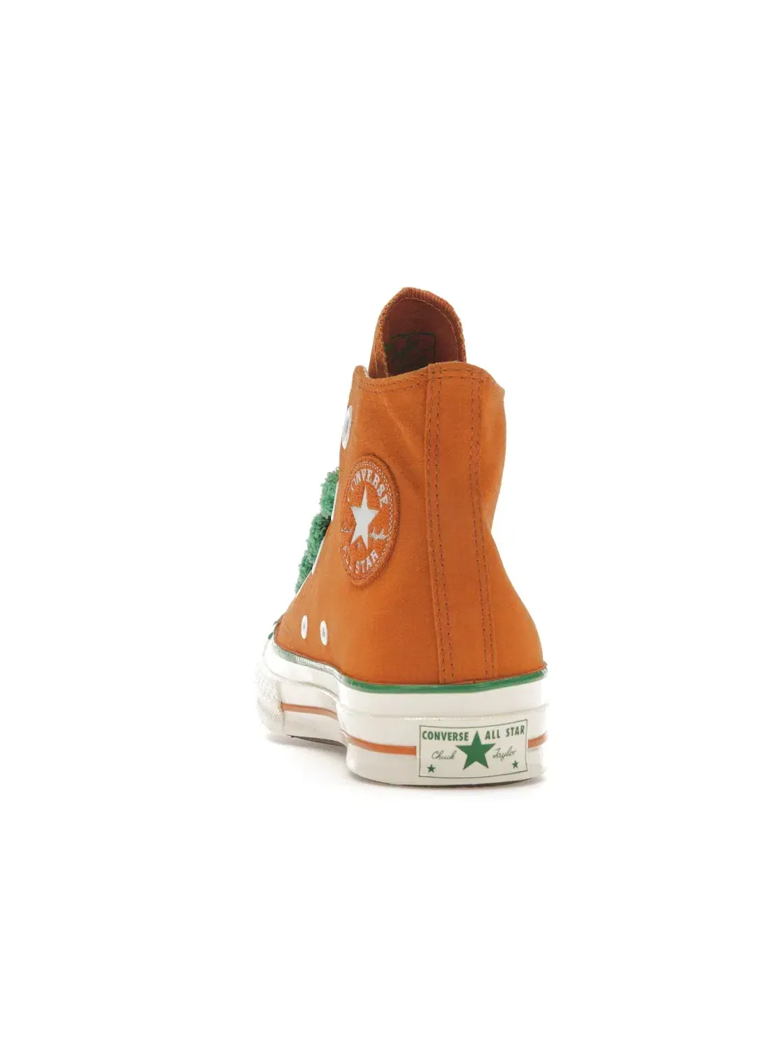 Мужские кеды Converse Chuck Taylor All Star 70 Hi — изображение 5 из 5, оранжевый/зеленый