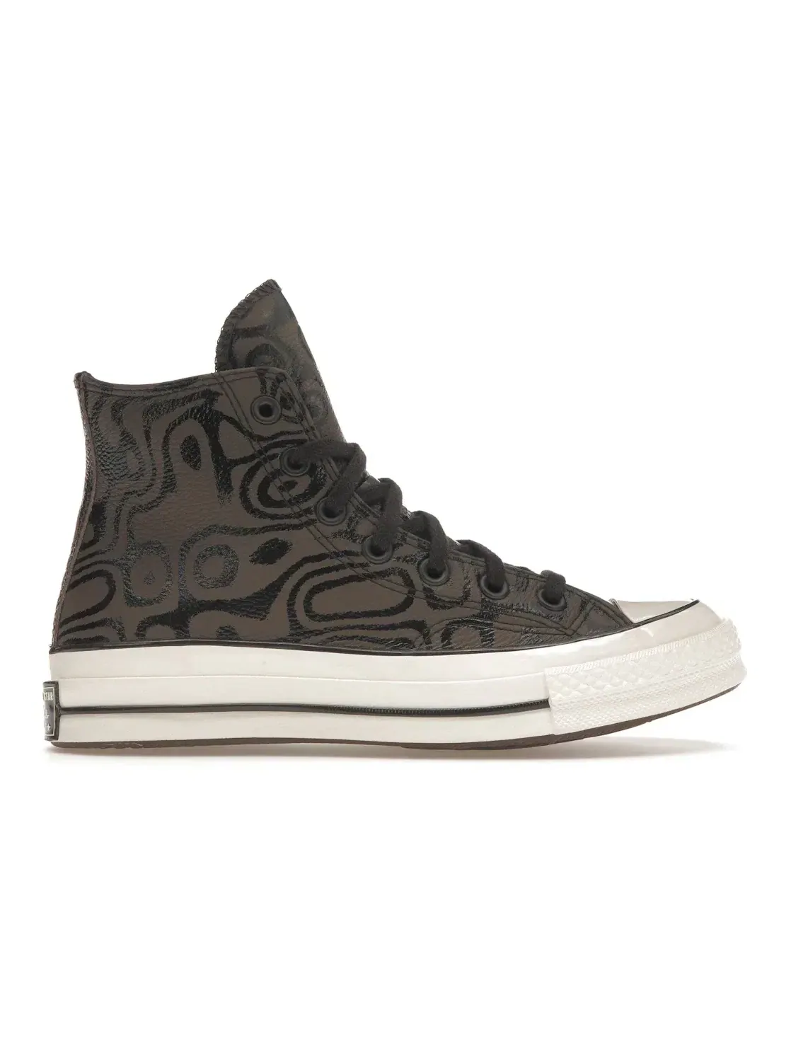 Мужские кроссовки с принтом Converse Chuck Taylor All Star 70 Hi Willy Wonka Chocolate Swirl — изображение 1 из 5