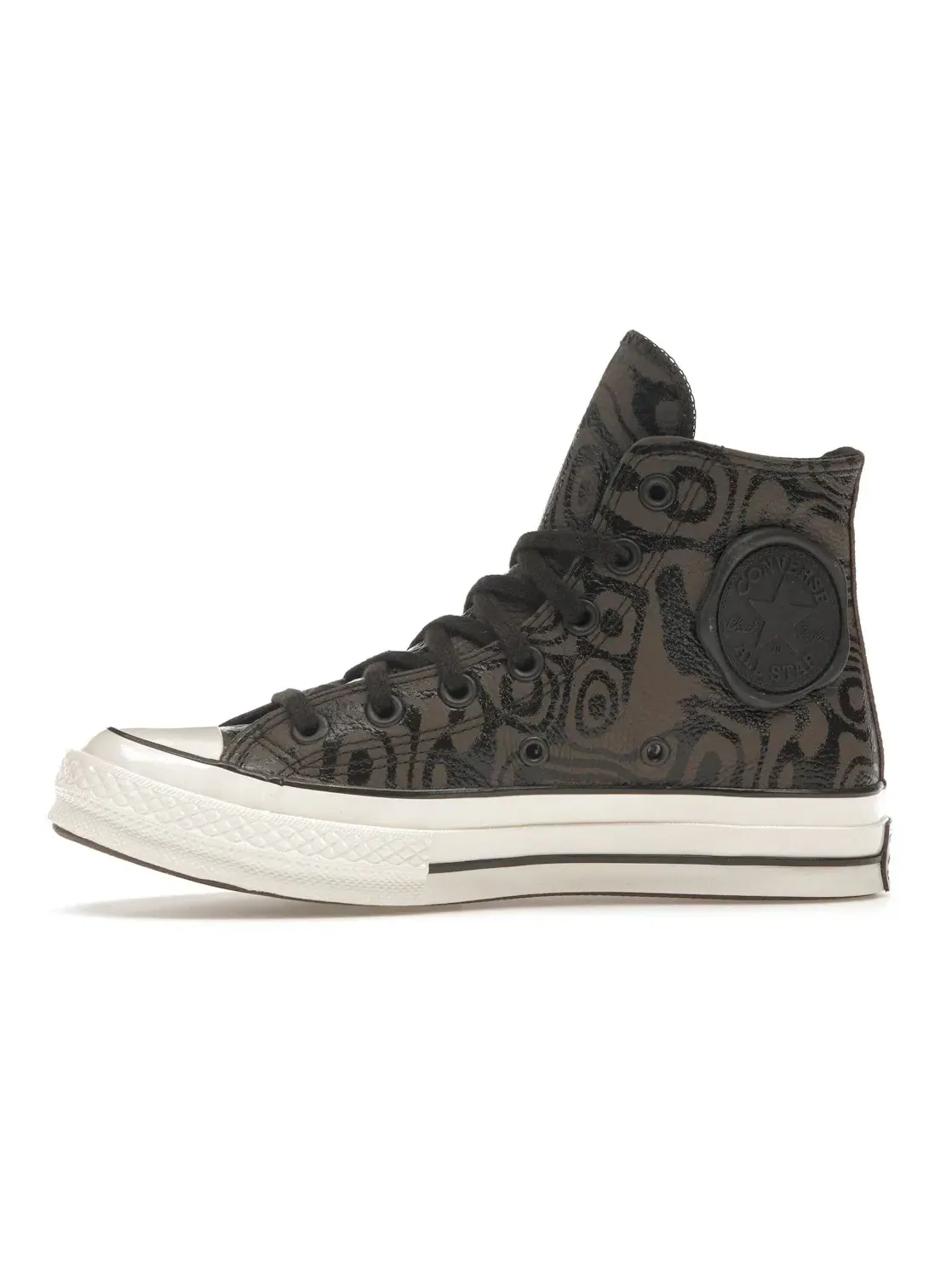 Мужские кроссовки с принтом Converse Chuck Taylor All Star 70 Hi Willy Wonka Chocolate Swirl — изображение 4 из 5
