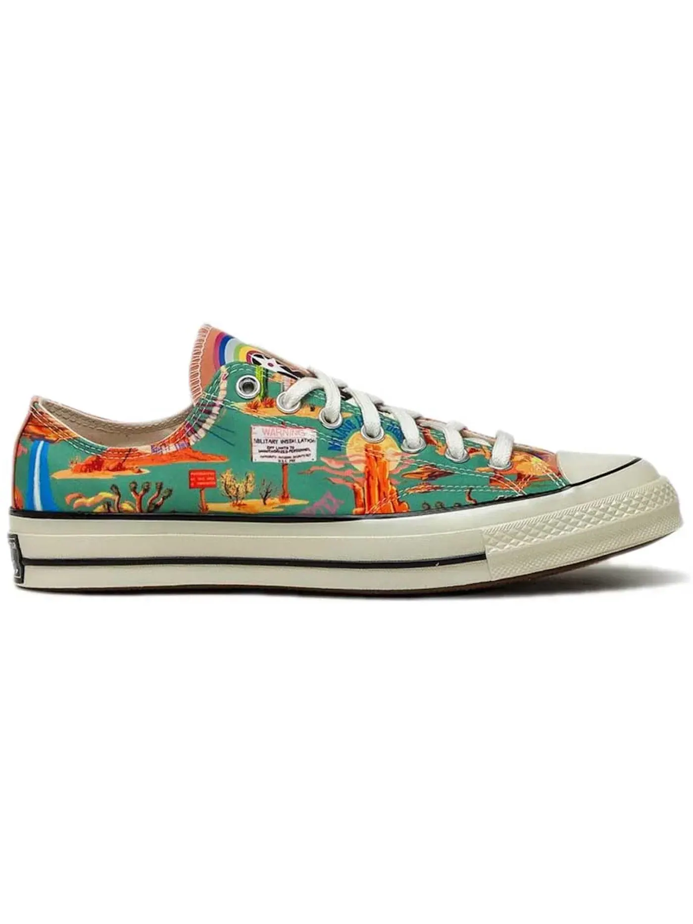 Мужские кроссовки Lifestyle Converse Chuck Taylor All Star 70 Ox — изображение 1 из 3, мульти/черный