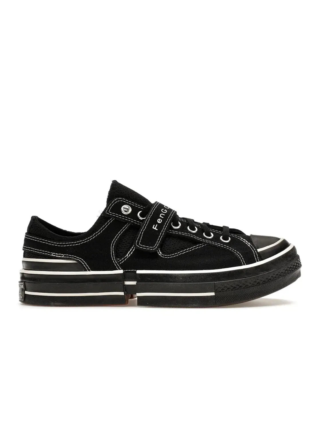 Мужские кеды Lifestyle Converse Chuck Taylor All Star 70 Ox 2-in-1 Feng Chen Wang — изображение 1 из 5, черный/черный