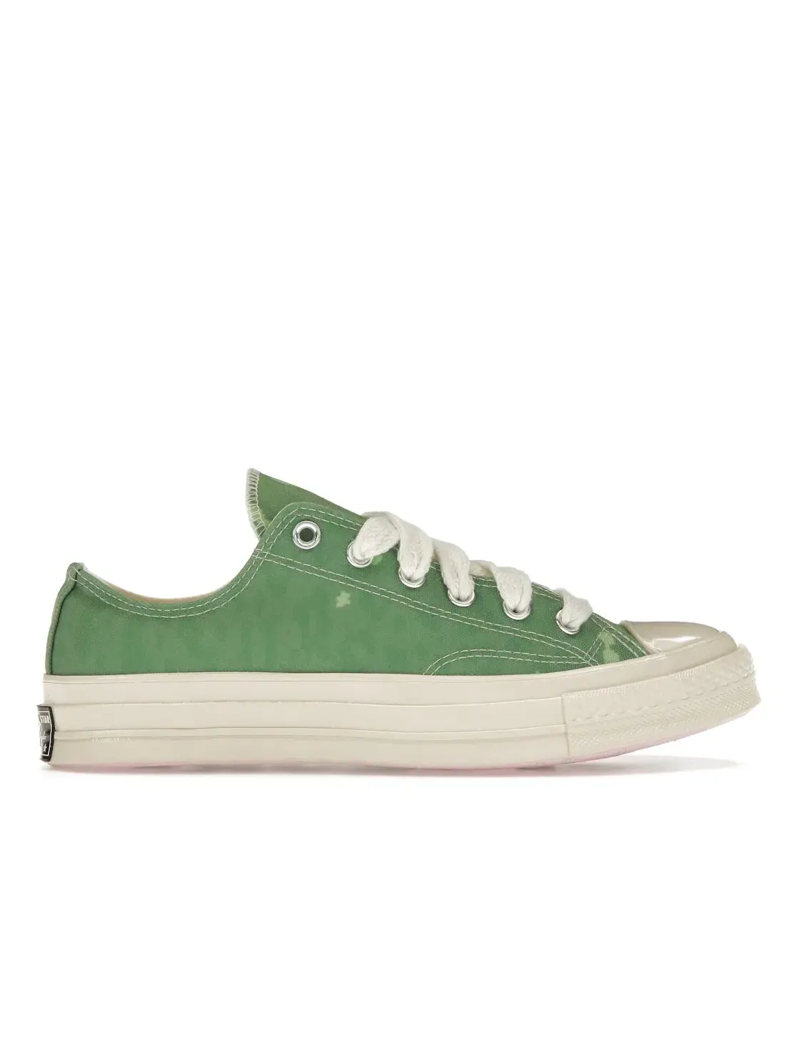 Мужские кеды с принтом Converse Chuck Taylor All-Star 70 Ox, Camo Pack — изображение 1 из 5, зеленый/зеленый/белый