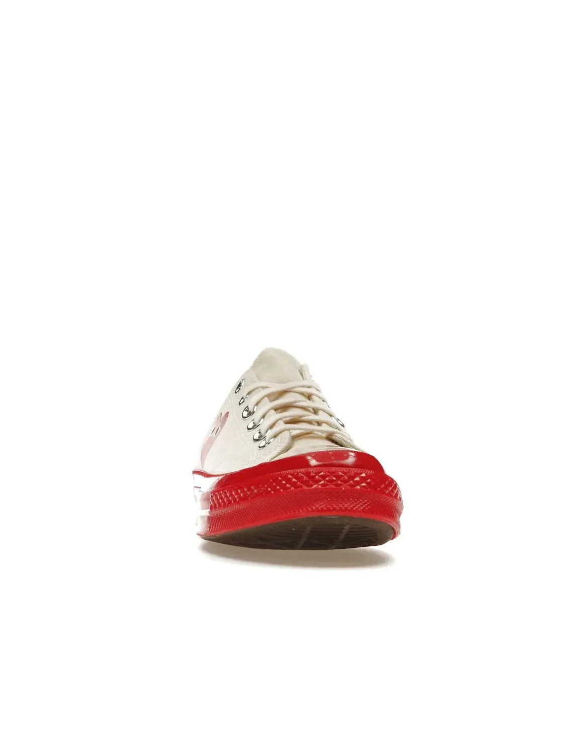 Унисекс кеды с принтом CDG Converse Chuck Taylor All Star 70 Ox — изображение 3 из 5, красный