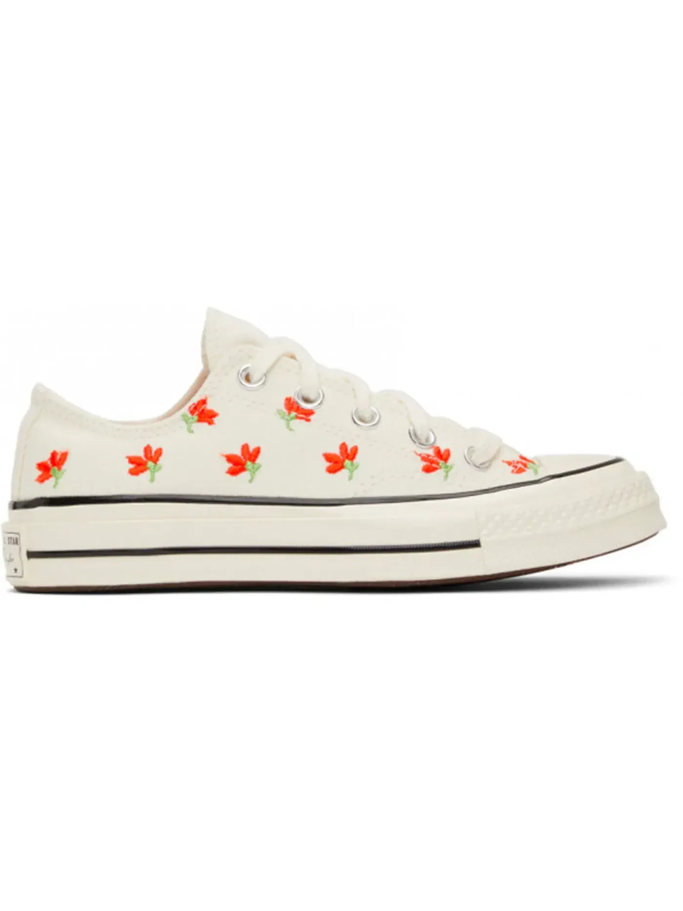 Женские кеды с принтом Converse Chuck Taylor All Star 70 Ox — изображение 1 из 2, яркий/черный
