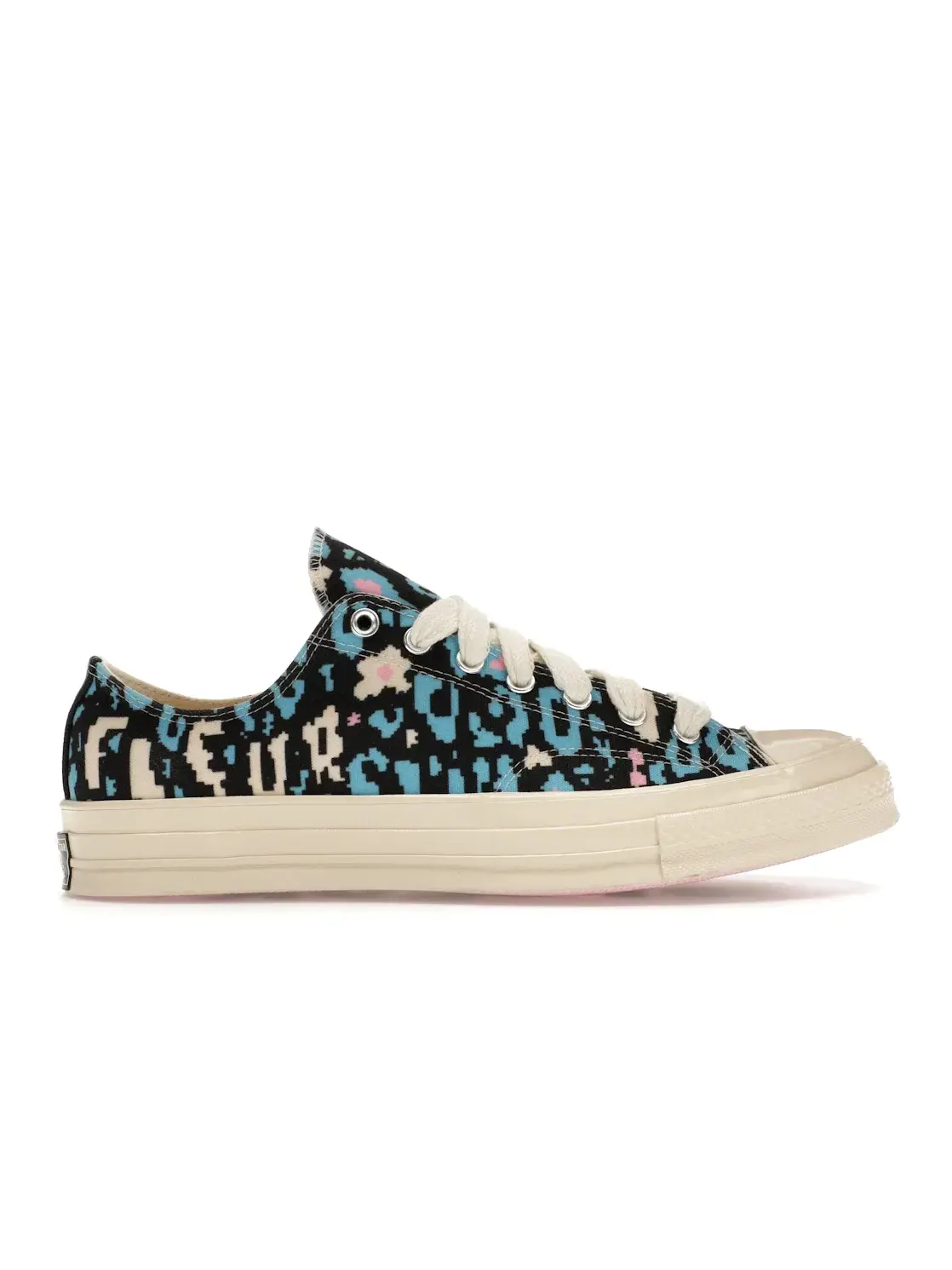 Мужские кроссовки Lifestyle Converse Chuck Taylor All Star 70 Ox Digital Leopard — изображение 1 из 5, черный/белый