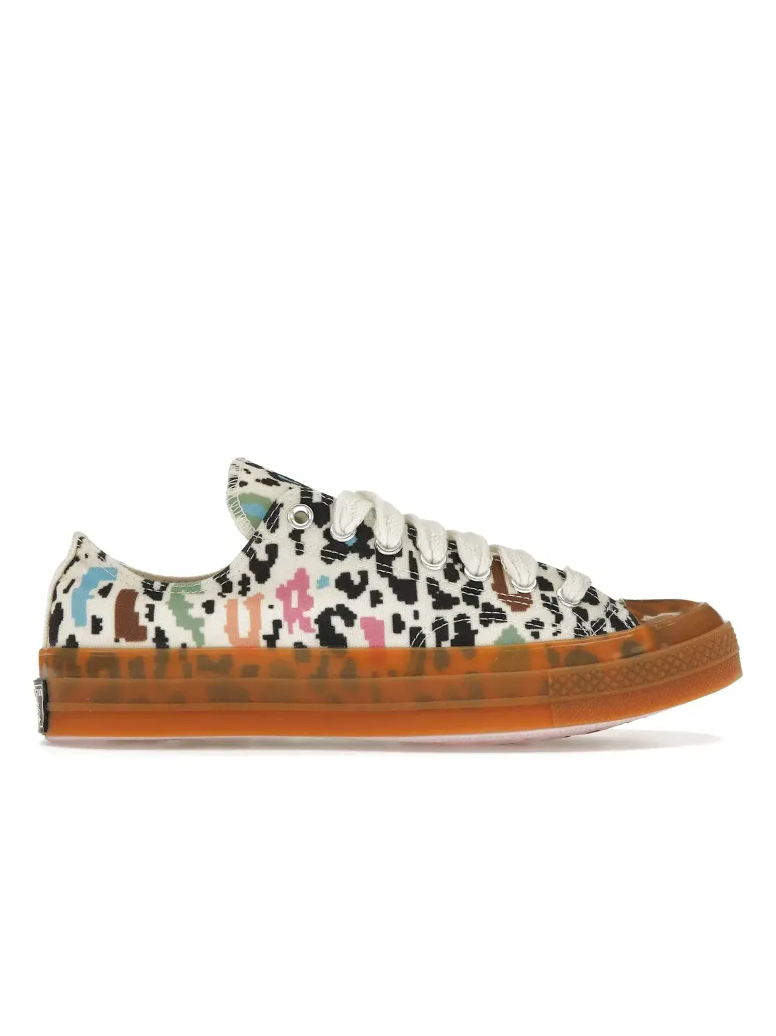 Мужские кроссовки с принтом Converse Chuck Taylor All Star 70 Ox — изображение 1 из 5, белый/мульти