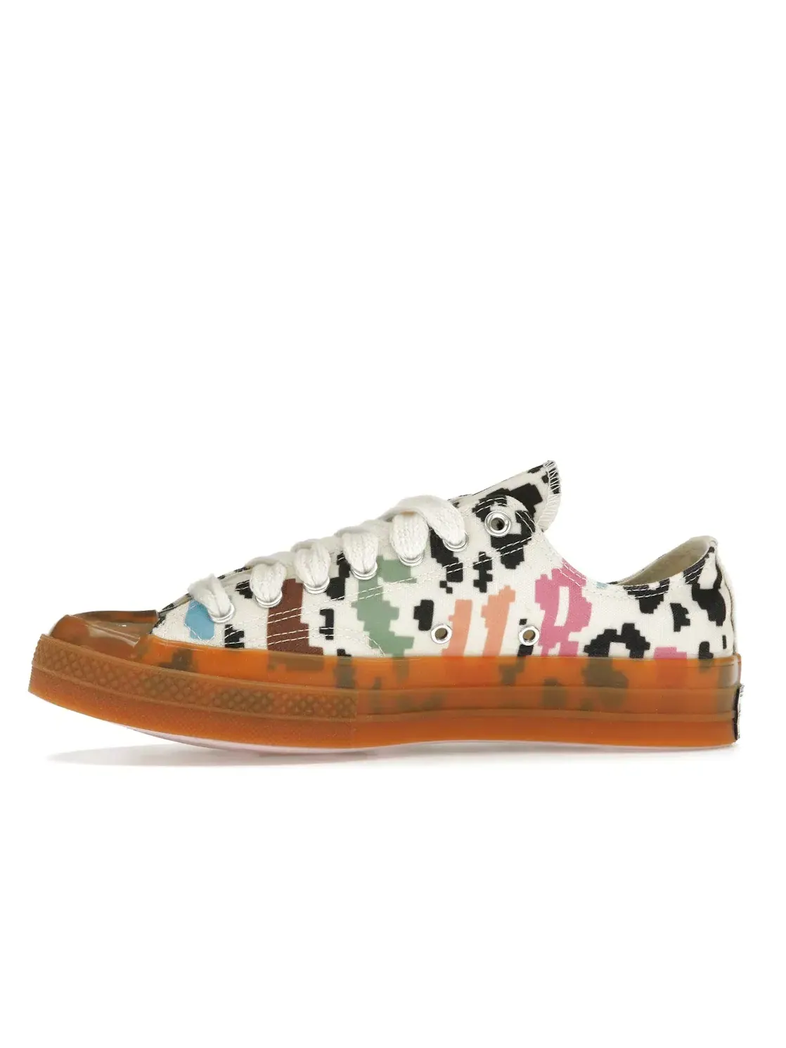 Мужские кроссовки с принтом Converse Chuck Taylor All Star 70 Ox — изображение 4 из 5, белый/мульти
