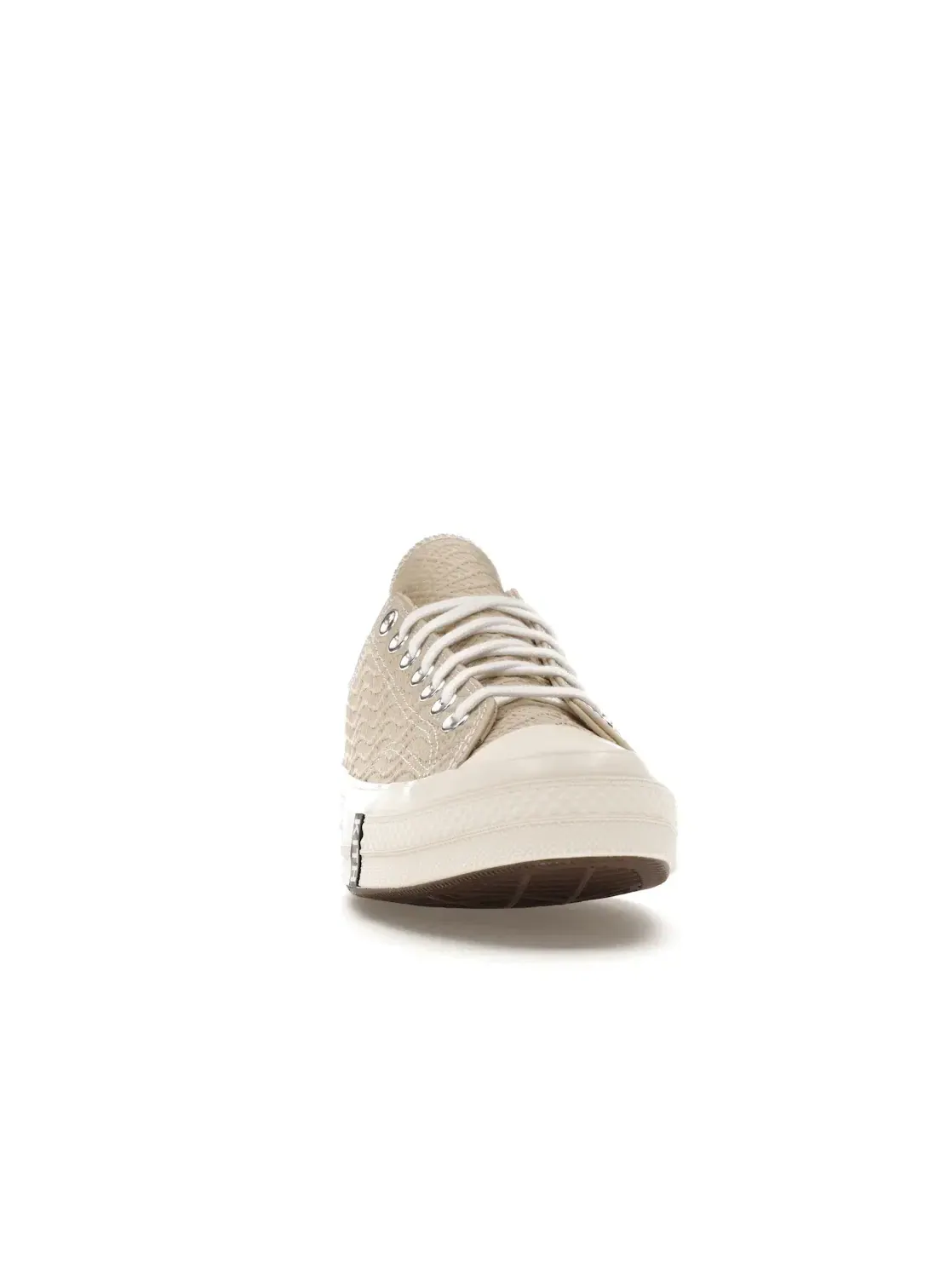 Мужские кеды Lifestyle Converse Chuck Taylor All Star 70 Ox Kith Monogram Beige — изображение 3 из 5, белый/черный