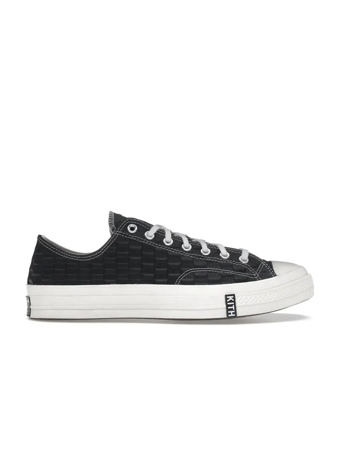 Мужские кроссовки кожаные Converse Chuck Taylor All Star 70 Ox — изображение 1 из 5, черный//белый