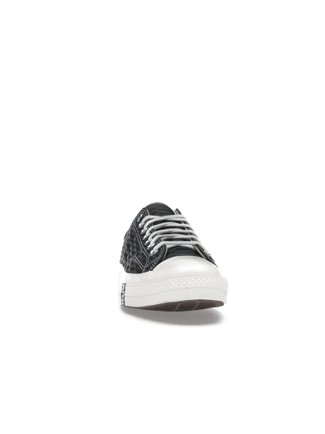 Мужские кроссовки кожаные Converse Chuck Taylor All Star 70 Ox — изображение 3 из 5, черный//белый
