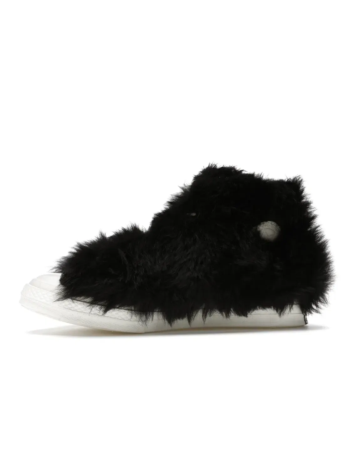 Мужские кроссовки Lifestyle с мехом Converse Chuck Taylor AMBUSH Furry Black — изображение 4 из 5, черный/черный