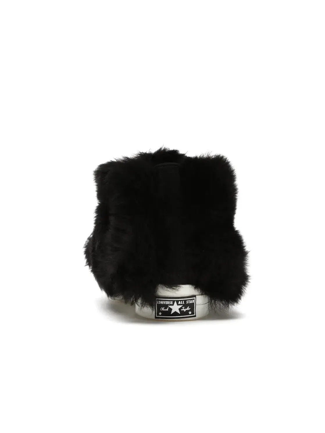 Мужские кроссовки Lifestyle с мехом Converse Chuck Taylor AMBUSH Furry Black — изображение 5 из 5, черный/черный