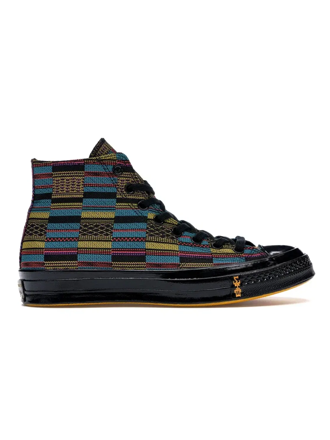 Мужские кроссовки с принтом Converse Chuck Taylor All Star 70 Hi — изображение 1 из 5, черный/черный