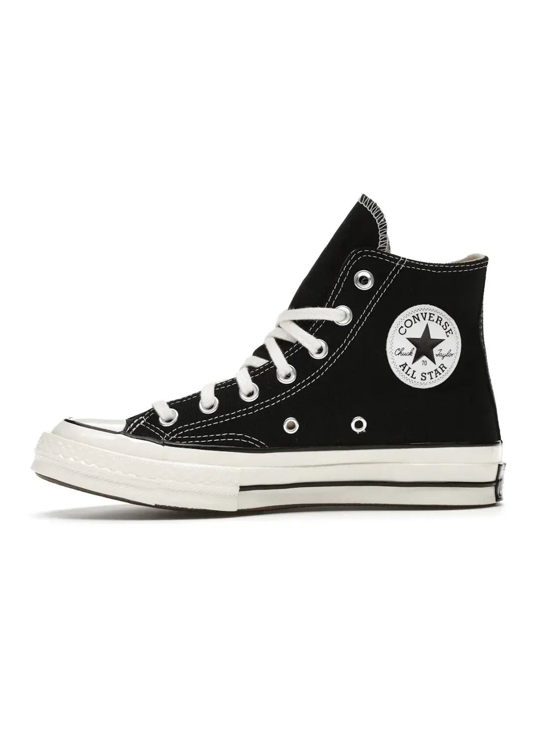 Мужские кроссовки с высоким верхом Converse Chuck Taylor All Star 70 Hi — изображение 4 из 5, черный/черный