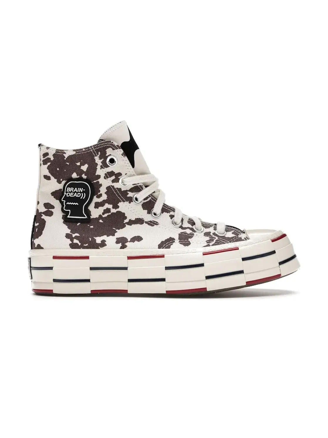 Мужские кроссовки с принтом Converse Chuck Taylor All Star 70 Hi Brain Dead — изображение 1 из 5, черный