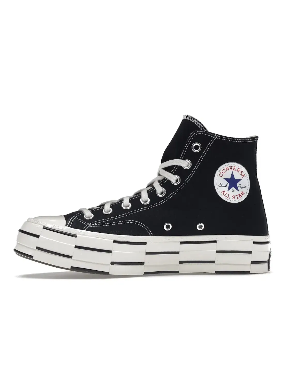 Мужские кеды высокие с принтом Converse Chuck Taylor All Star 70 Hi Brain Dead — изображение 4 из 5, черный/-черный