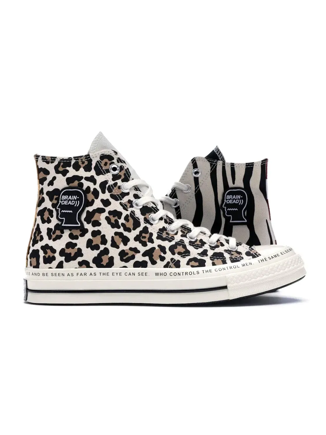 Мужские кроссовки из коллекции Converse Chuck Taylor All Star 70 Hi Brain Dead Converse — изображение 1 из 5, черный-мульти