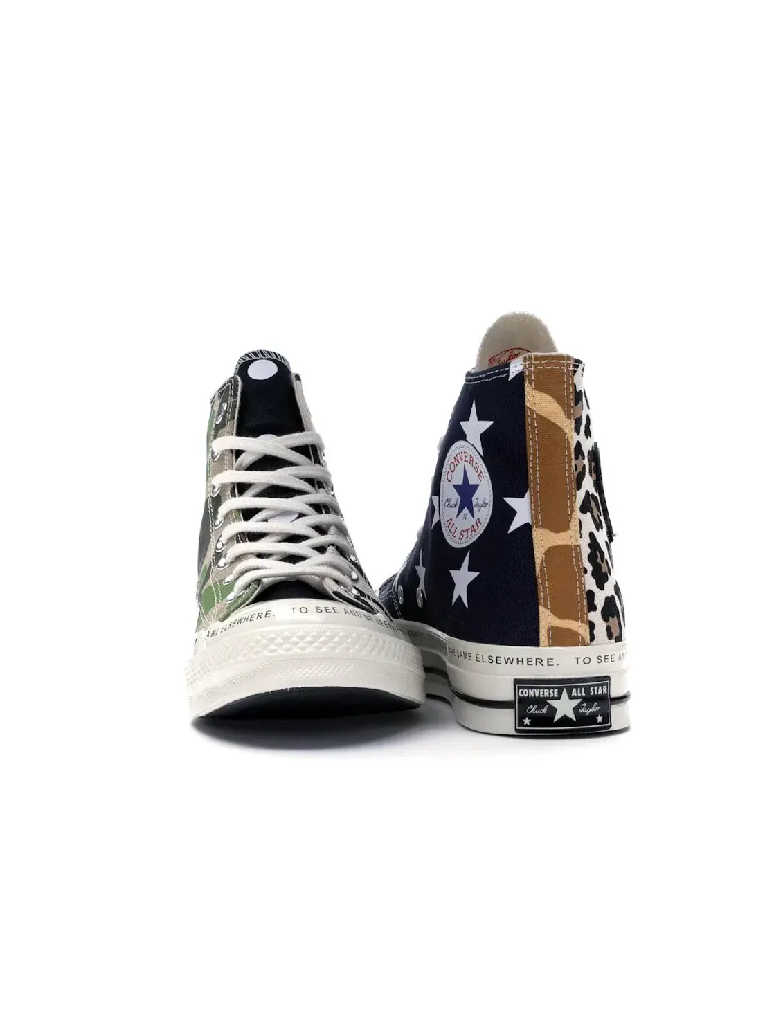 Мужские кроссовки из коллекции Converse Chuck Taylor All Star 70 Hi Brain Dead Converse — изображение 5 из 5, черный-мульти