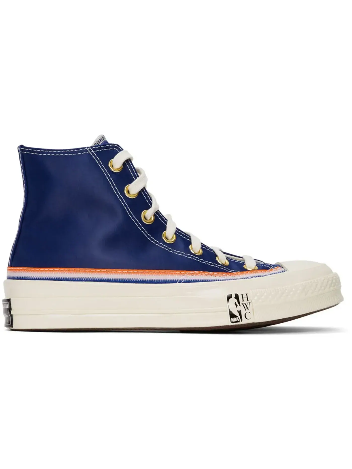 Мужские кроссовки высокие с принтом Converse Chuck Taylor All Star 70 Hi Breaking Down Barriers Knicks — изображение 1 из 2