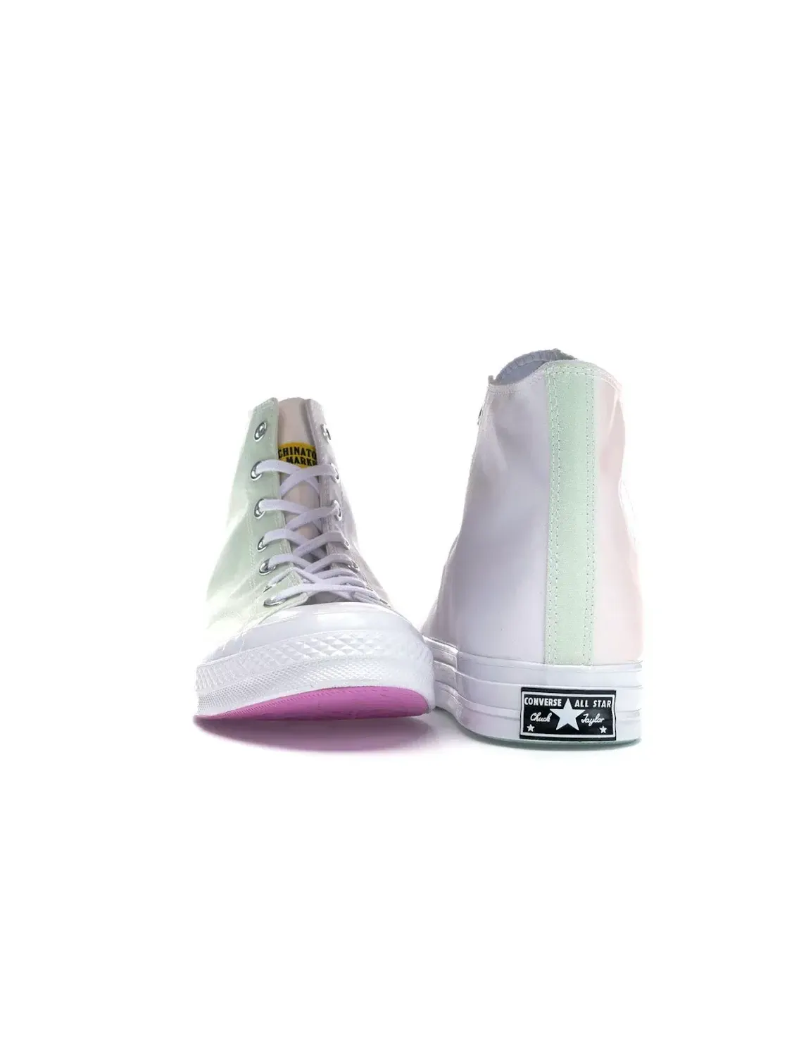 Мужские кроссовки с УФ-эффектом Converse Chuck Taylor All Star 70 Hi Chinatown Market UV — изображение 3 из 5, белый/-белый