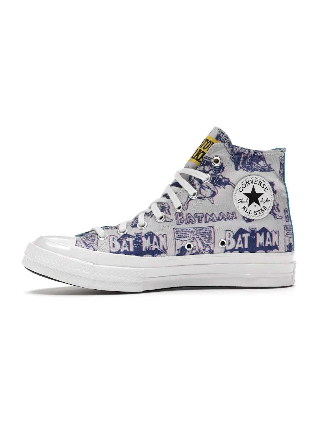 Мужские кроссовки Lifestyle Converse Chuck Taylor All Star 70 Hi Chinatown Market x Batman White — изображение 4 из 5