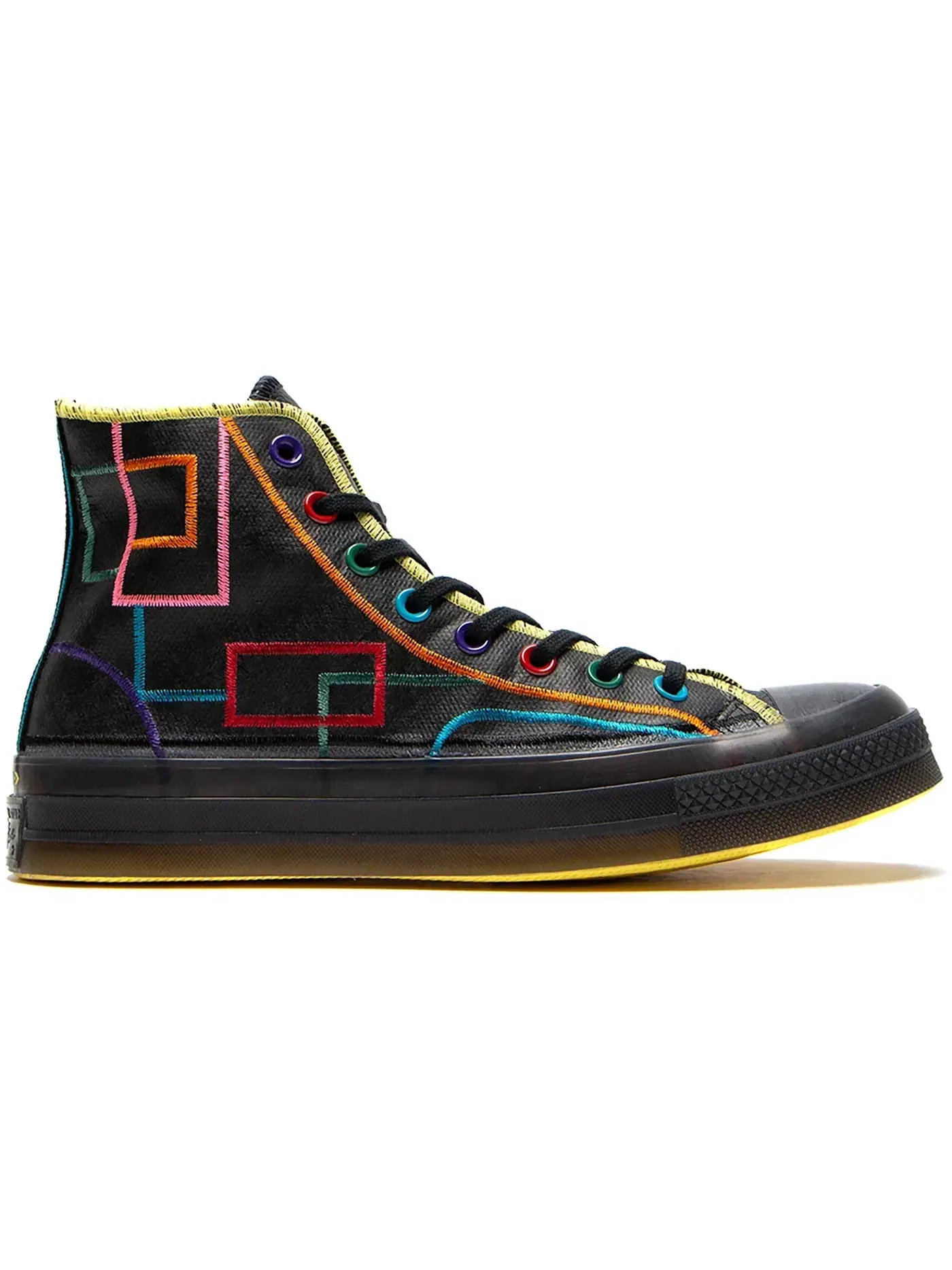Мужские кроссовки Lifestyle Converse Chuck Taylor All Star 70 Hi — изображение 1 из 2, черный/мульти