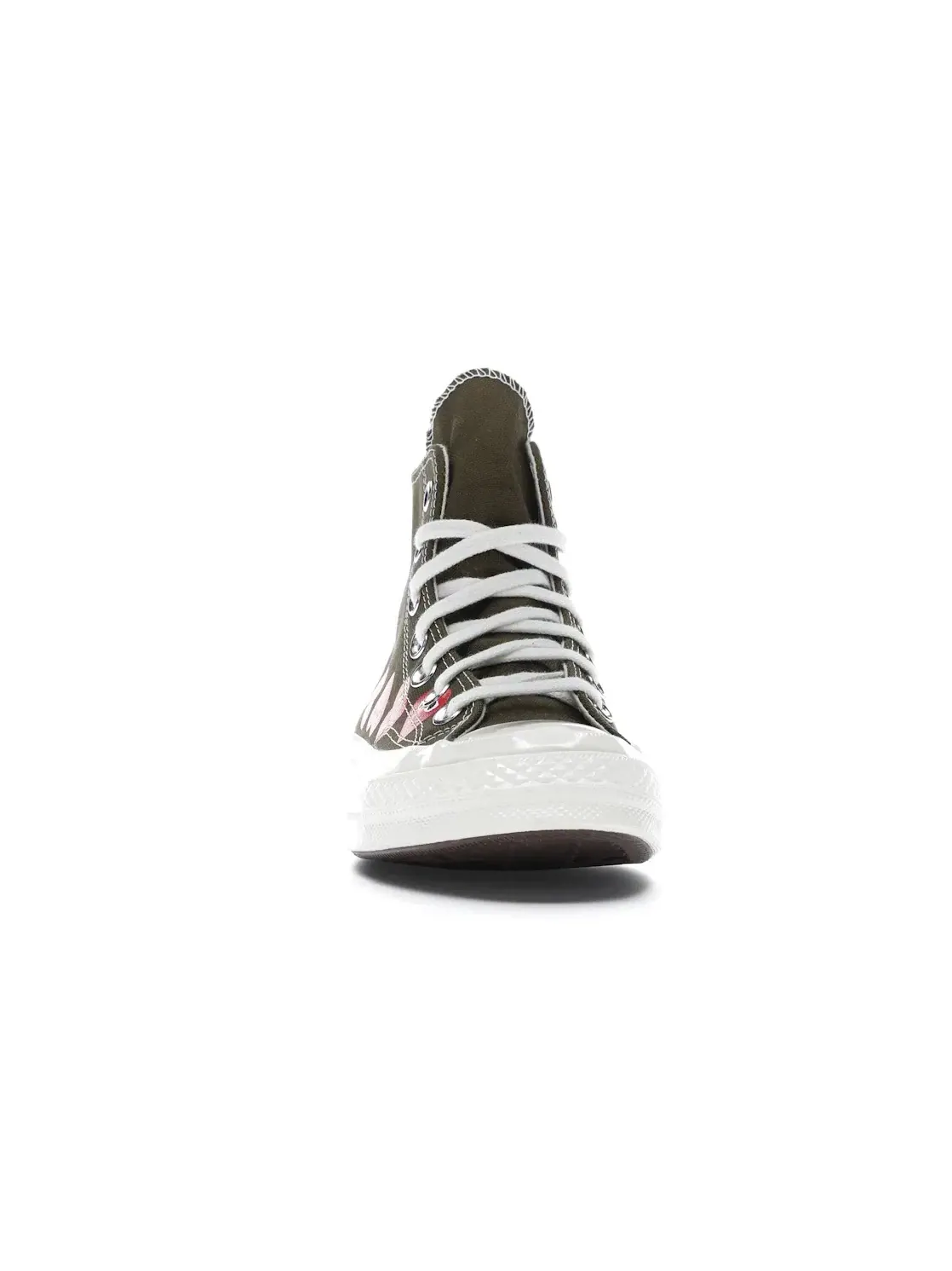 Мужские кроссовки с принтом Converse Chuck Taylor All Star 70 Hi Comme des Garcons Play Multi Heart — изображение 3 из 5