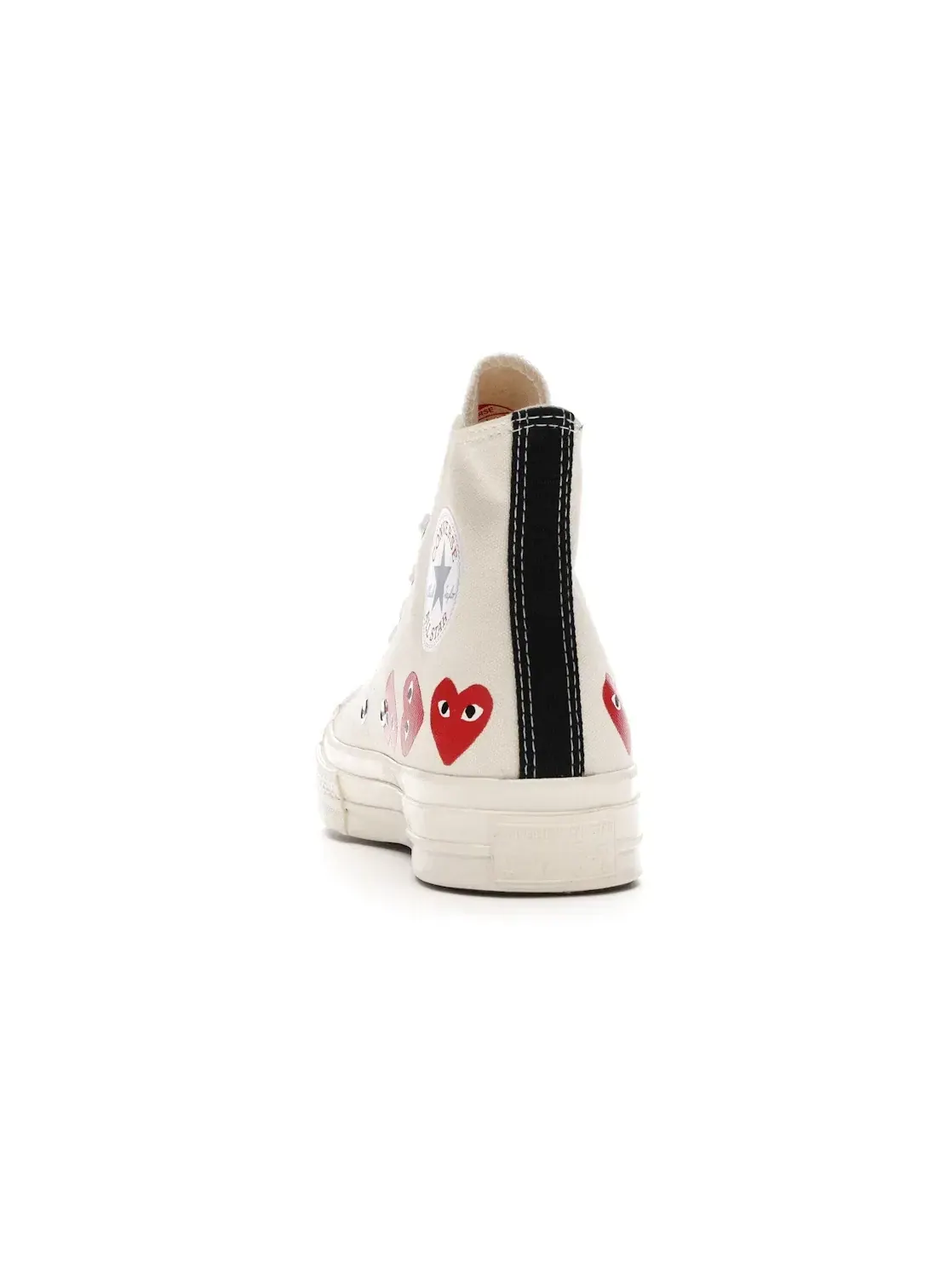 Мужские кроссовки с принтом Converse Chuck Taylor All Star 70 Hi Comme des Garcons Play Multi-Heart — изображение 5 из 5