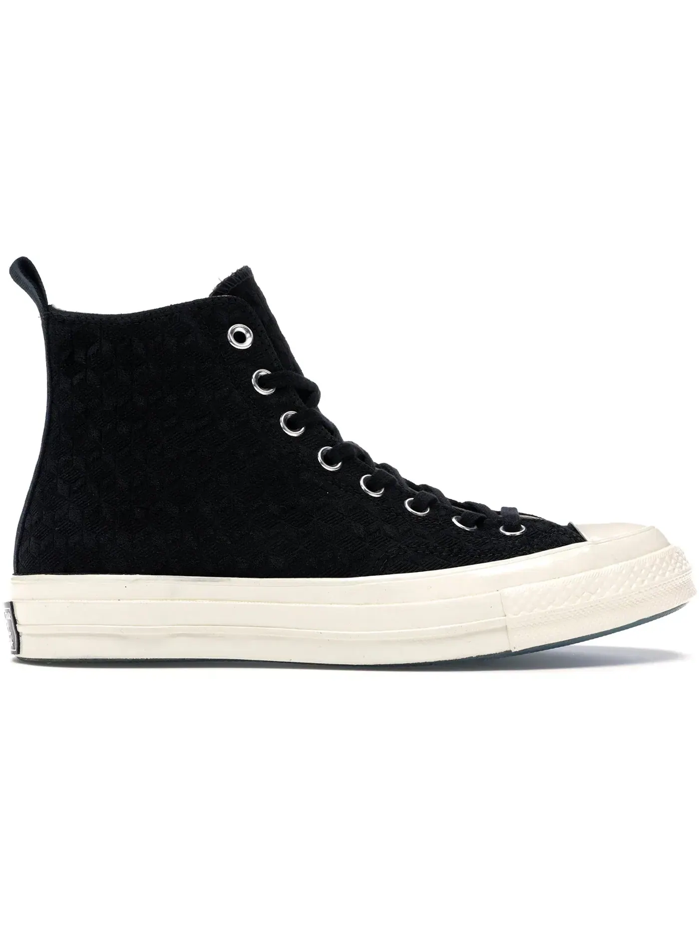 Мужские кроссовки высокие с премиальным канвасом Converse Chuck Taylor All Star 70 Hi — изображение 1 из 2, черный